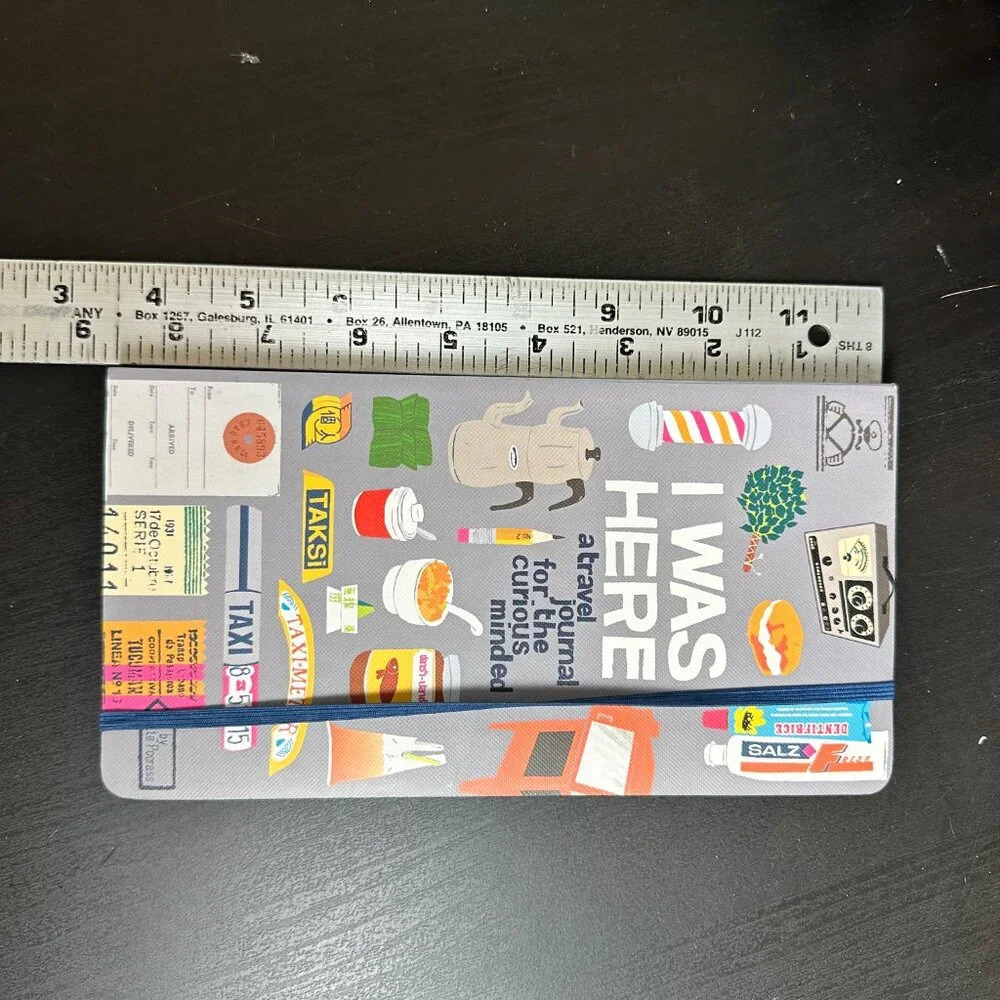 NWOT I WAS HERE Travel Journal DIY Book Diary - Picture 7 of 10